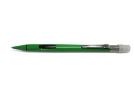 Green Pentel Quicker Clicker 0.7mm Mechanical Pencil PD347 - Unused NOS No Grip - $18.95