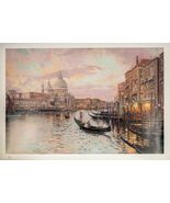 &quot;Venice Sunset on the Grand Canal&quot; by Thomas Kinkade Signed LE on Paper ... - $14,500.89 MXN