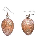 Funky Weird ALMONDS NUTTY NUT EARRINGS Novelty Gag Punk Fun Food Costume... - $3.93