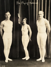 1920s-30s RPPC The Flying Cadonas Mexican Trapeze Artist Circus Photo Postcard - £56.76 GBP
