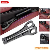 2-Pack Car Seat Gap Filler Universal Fit Black Auto Accessories for SUV ... - $18.76