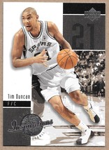 2002-03 Upper Deck Inspirations #75 Tim Duncan San Antonio Spurs - £1.86 GBP