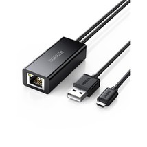 UGREEN Ethernet Adapter Compatible with Fire TV Stick 4K Max Lite Chromecast Goo - £26.65 GBP