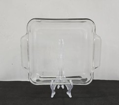 Anchor Hocking Baking Casserole Dish 2 Qt. Clear Square 8x8x2&quot; - £7.68 GBP