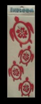 INBLOOM Turtle Family VINYL STICKER DECAL Hot Pink for CAR WINDOW HOME - $184.36 MXN