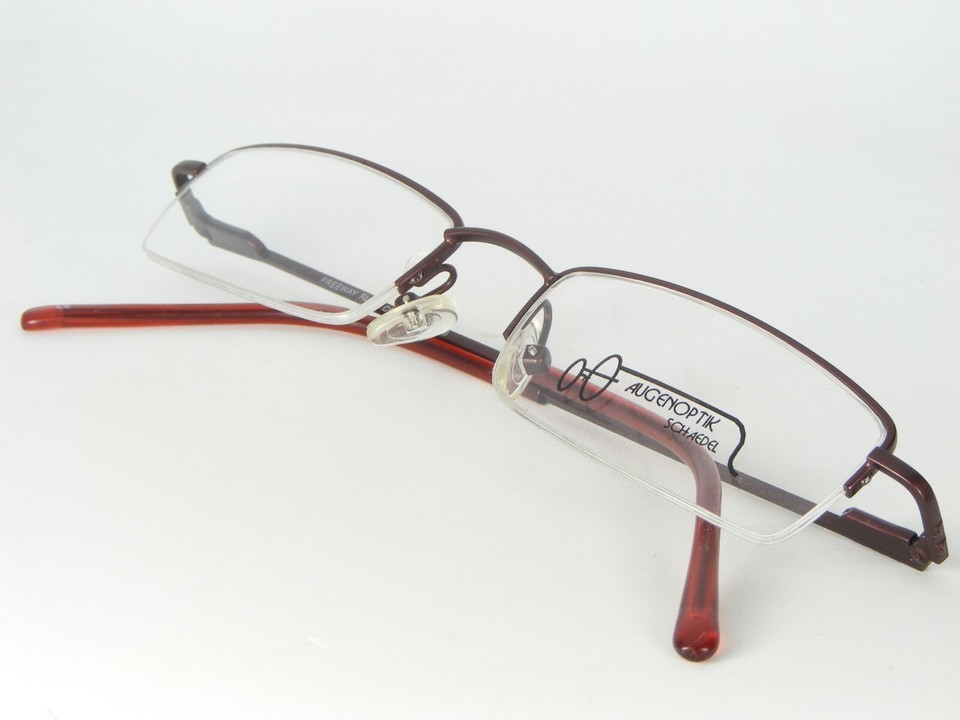 AUGENOPTIK SCHAEDEL FREEWAY FLEX COLLECTION 158 BURGUNDY EYEGLASSES 49-18-135mm Item image 3