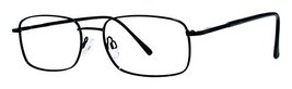 Kody Men&#39;s Eyeglasses - Modern Collection Frames - Black 54-18-145 - £46.66 GBP