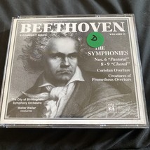 Beethoven: Symphonies Nos. 6 &quot;Pastoral&quot;, 8, 9 &quot;Choral&quot; (CD, 3 Discs, Musical... - £3.38 GBP