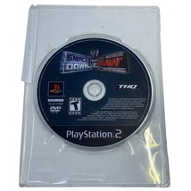 WWE SmackDown vs Raw PlayStation 2 PS2 Game Disc Only - £14.07 GBP