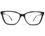 Binoche Eyeglasses Frames Bi-zem 66 C01 Black Square Cat Eye Full Rim 52... - $93.52