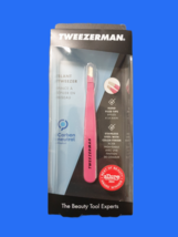 Tweezerman Slant Tweezer Pink Hand Filed Tips Stainless Steel High Preci... - $14.99