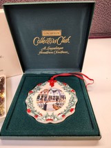 Longaberger Hometown Christmas Collectors Club 1998 Shopping on Main St Ornament - £7.49 GBP