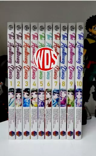 The Apothecary Diaries Manga Vol 1-10 Set Natsu Hyuuga Comic Book FREE SHIP USA - $193.90