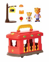 Daniel Tiger&#39;s Neighborhood Deluxe Electronic Trolley Vehicle with 2 Songs, 12 P - £19.45 GBP