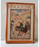 Adventures of Pinocchio Illustrated HC/DJ Book 1927 C. Collodi / Winston... - £43.86 GBP