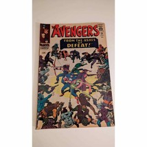 Marvel Avengers #24 From The Ashes Of Defeat! 1966 Kang The Conqueror Comic - £22.15 GBP