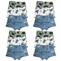 12 PK Cotton Toddler Little Boys Kids Underwear Boxer Briefs Size 4T 5T 6T 7T 8T - £21.57 GBP