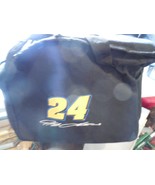 NASCAR Jeff Gordon # 24 Black Duffle Carrying Gym Bag 20&quot; Vintage  - $19.80