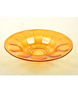 Imperial Glass Salad Bowl, Marigold Carnival Glass, 9 1/2&quot;, Wide Paneled... - $33.54 CAD