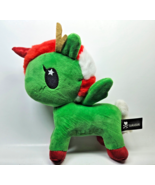 Tokidoki Holly Unicorno Plush Stuffed Christmas Holiday Aurora Green Stu... - $238.64 MXN