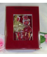 New Waterford Marquis 2013 Snowman  Lead Crystal Annual Christmas Tree O... - $39.77 CAD