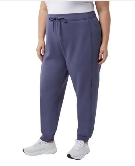 32 Degrees Womens Jogger Blue Pants Active Pockets Stretch Comfortable Soft Item image 7