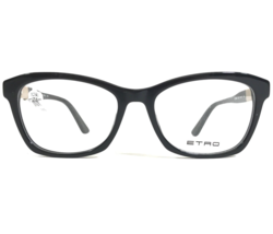 ETRO Brille Rahmen ET2628 016 Schwarz Beige Cat Eye Voll Felge 53-17-140 - £51.22 GBP