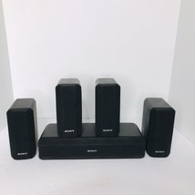 Sony SS-V230 SS-CN230 Surround Sound &amp; Center Speakers Tested Working - $39.50