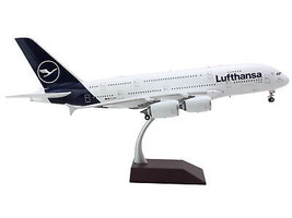 Airbus A380 Commercial Aircraft &quot;Lufthansa&quot; (D-AIMK) White with Dark Blu... - $211.28