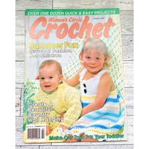 Vtg 1990 - Women&#39;s Circle Crochet Magazine - Summer - Patterns Toys for ... - $5.93