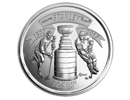 2017 (1892-) Canadian 25-Cent The Stanley Cup 125th Anniv Quarter Coin BU - $1.37