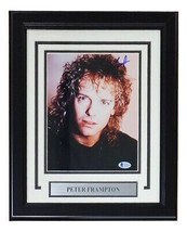 Peter Frampton Signiert Gerahmt 8x10 Foto Bas - £145.59 GBP