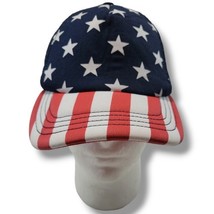 USA American Flag Hat OSFM Unisex Cap Trucker Hat America Stars And Stri... - $29.72