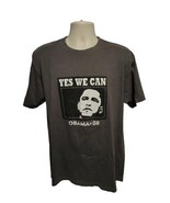 2008 Barack Obama Yes We Can Adult Large Gray TShirt - $19.80