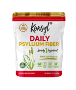 KONSYL: DAILY PSYLLLUM FIBER,  + GUT HEALTH PREBIOTIC/PROBIOTIC FIBER SINA) - $225.18 MXN