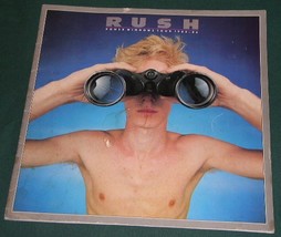 RUSH/GEDDY LEE CONCERT TOUR PROGRAM VINTAGE 1985-86 - $64.99