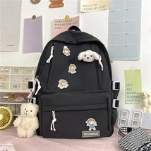 Korean Style Woman Backpack Schoolbag For Teenage Girls Female Lady Fashion Back - £29.01 GBP