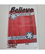 Believe Winter Snowflake Quilt 54x66 Inch Pattern Instructions - £9.03 GBP