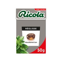 Ricola Licorice Lozenges Sugar Free -50g- Made In Germany Free Shipping - £7.09 GBP