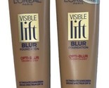 (Pack Of 2) Loreal Visible Lift Blur Foundation SPF 18 #207 BUFF BEIGE (... - £27.24 GBP