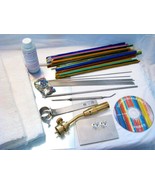 Devardi Glass Lampworking Blowing Beadmaking COE 104 Beginner Starter Ki... - $2,795.63 MXN