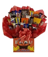 Chocolate Candy bouquet (Junk Food Junkie Gift Box) - £47.03 GBP
