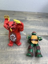 Teenage Mutant Ninja Turtles DARK BEAVER 2014 Playmates TMNT Action Figure lot 2 - £14.78 GBP