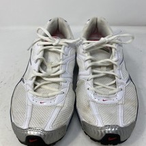 Nike Reax Run 5 Womens Size 10 Running Shoes White Metallic Silver 407987-116 - £18.60 GBP