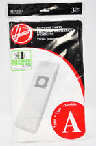 Hoover Type A Allergen Filtration Media Paper Vacuum Bags 4010100A - $8.42