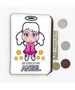 Cartoon I am Totally an Angel : Gift Coin Purse Vintage Retro - £8.00 GBP