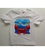 KIDS CRABBY TEE Size 3T I&#39;m Crabby White Cotton T-Shirt Top New Babies C... - £27.25 GBP