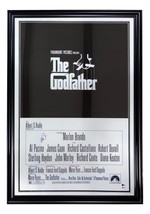 Al Pacino Signed Framed The Godfather 27x40 Movie Poster BAS L76035 - £1,537.37 GBP