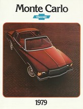1979 Chevrolet MONTE CARLO sales brochure catalog 79 Chevy - £6.32 GBP