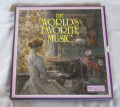 The World&#39;s Favorite Music-8 Lp box collection of classical favorites-EX Vinyl - £11.47 GBP